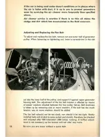 Предварительный просмотр 56 страницы Volkswagen 1960 Bug Convertible Instruction Manual