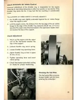 Предварительный просмотр 57 страницы Volkswagen 1960 Bug Convertible Instruction Manual