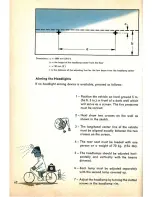 Предварительный просмотр 64 страницы Volkswagen 1960 Bug Convertible Instruction Manual