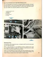 Предварительный просмотр 67 страницы Volkswagen 1960 Bug Convertible Instruction Manual