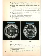 Предварительный просмотр 70 страницы Volkswagen 1960 Bug Convertible Instruction Manual