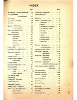 Предварительный просмотр 87 страницы Volkswagen 1960 Bug Convertible Instruction Manual