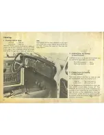 Предварительный просмотр 22 страницы Volkswagen 1970 Beetle Convertible Owner'S Manual