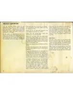 Предварительный просмотр 34 страницы Volkswagen 1970 Beetle Convertible Owner'S Manual