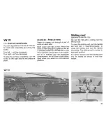 Предварительный просмотр 37 страницы Volkswagen 1973 Convectible Owner'S Manual