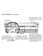 Предварительный просмотр 40 страницы Volkswagen 1973 Convectible Owner'S Manual