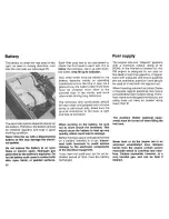 Предварительный просмотр 52 страницы Volkswagen 1973 Convectible Owner'S Manual