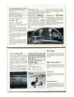 Предварительный просмотр 13 страницы Volkswagen 1973 Karmann Ghia Convertible Owner'S Manual