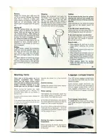 Предварительный просмотр 16 страницы Volkswagen 1973 Karmann Ghia Convertible Owner'S Manual