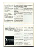 Предварительный просмотр 19 страницы Volkswagen 1973 Karmann Ghia Convertible Owner'S Manual