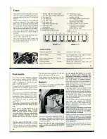 Предварительный просмотр 24 страницы Volkswagen 1973 Karmann Ghia Convertible Owner'S Manual