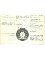 Предварительный просмотр 26 страницы Volkswagen 1974 Karmann Ghia Owner'S Manual