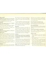 Предварительный просмотр 33 страницы Volkswagen 1974 Karmann Ghia Owner'S Manual