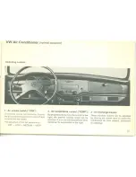 Предварительный просмотр 38 страницы Volkswagen 1974 Karmann Ghia Owner'S Manual