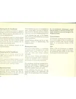 Предварительный просмотр 39 страницы Volkswagen 1974 Karmann Ghia Owner'S Manual