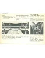 Предварительный просмотр 60 страницы Volkswagen 1974 Karmann Ghia Owner'S Manual