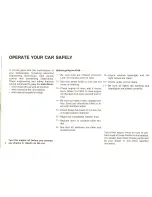 Предварительный просмотр 8 страницы Volkswagen 1979 Type 2 Owner'S Manual