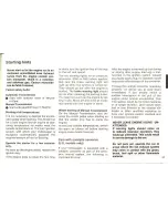 Предварительный просмотр 29 страницы Volkswagen 1979 Type 2 Owner'S Manual