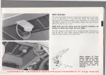 Предварительный просмотр 9 страницы Volkswagen 1980 Vanagon Westfalia Campmobile Supplement Owner'S Manual