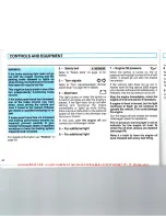 Preview for 45 page of Volkswagen 1990 Transporter Onwers Manual