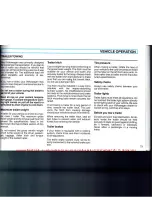 Preview for 74 page of Volkswagen 1990 Transporter Onwers Manual