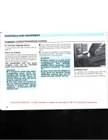 Предварительный просмотр 30 страницы Volkswagen 1992 Caravelle Instruction Manual