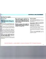 Предварительный просмотр 39 страницы Volkswagen 1992 Caravelle Instruction Manual