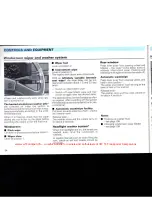 Предварительный просмотр 56 страницы Volkswagen 1992 Caravelle Instruction Manual