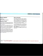 Предварительный просмотр 89 страницы Volkswagen 1992 Caravelle Instruction Manual