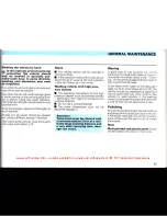 Предварительный просмотр 91 страницы Volkswagen 1992 Caravelle Instruction Manual