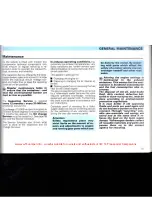 Предварительный просмотр 95 страницы Volkswagen 1992 Caravelle Instruction Manual