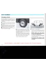 Предварительный просмотр 122 страницы Volkswagen 1992 Caravelle Instruction Manual