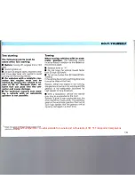 Предварительный просмотр 135 страницы Volkswagen 1992 Caravelle Instruction Manual