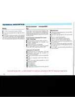 Предварительный просмотр 142 страницы Volkswagen 1992 Caravelle Instruction Manual