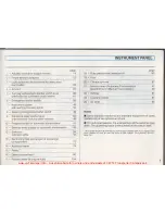 Предварительный просмотр 8 страницы Volkswagen 1993 Eurovan Owner'S Manual