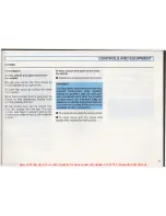 Предварительный просмотр 12 страницы Volkswagen 1993 Eurovan Owner'S Manual