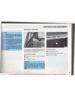 Предварительный просмотр 36 страницы Volkswagen 1993 Eurovan Owner'S Manual