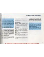 Предварительный просмотр 50 страницы Volkswagen 1993 Eurovan Owner'S Manual