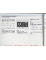 Предварительный просмотр 80 страницы Volkswagen 1993 Eurovan Owner'S Manual