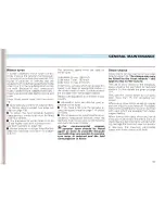 Предварительный просмотр 111 страницы Volkswagen 1993 Golf Instruction Manual