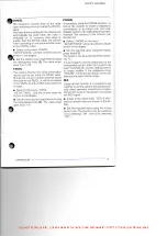 Preview for 11 page of Volkswagen 1998 Radio Gamma Operating Instructions Manual