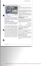 Preview for 15 page of Volkswagen 1998 Radio Gamma Operating Instructions Manual