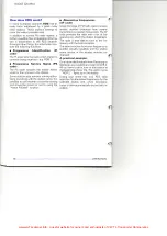 Preview for 18 page of Volkswagen 1998 Radio Gamma Operating Instructions Manual