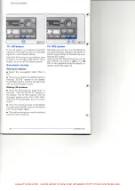 Preview for 22 page of Volkswagen 1998 Radio Gamma Operating Instructions Manual