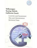 Volkswagen 1998 Westfalia T4 California Coach Manual preview
