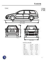 Предварительный просмотр 9 страницы Volkswagen 2001 Passat Manual