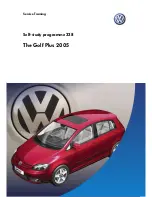 Volkswagen 2005 Golf Plus Service Training Manual предпросмотр