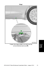 Предварительный просмотр 21 страницы Volkswagen 2014 Golf Quick Reference Book