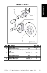 Предварительный просмотр 87 страницы Volkswagen 2014 Golf Quick Reference Book