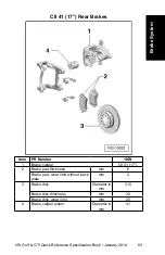 Предварительный просмотр 89 страницы Volkswagen 2014 Golf Quick Reference Book